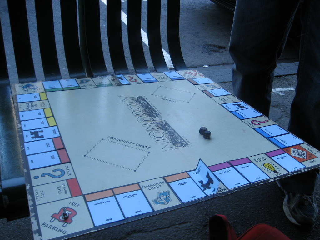Melbourne Monopoly board